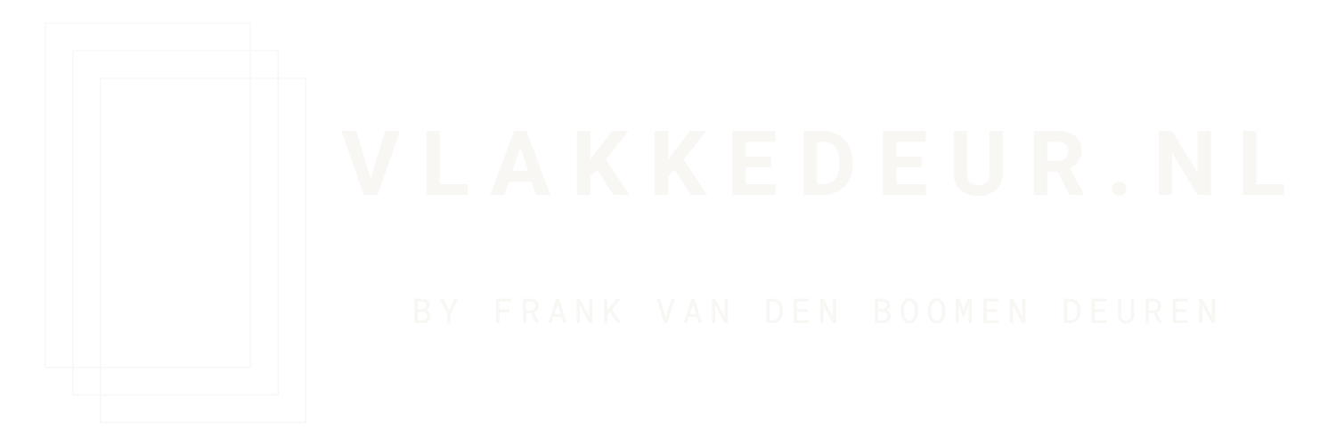 vlakkedeur.nl, een maatwerkdeur binnen 4 weken geleverd